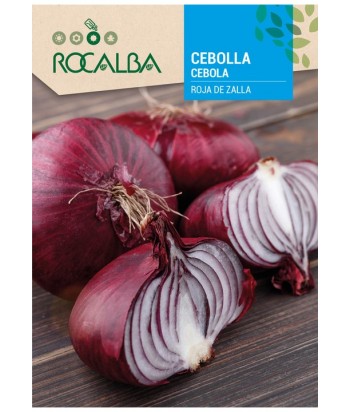 Semillas Hortícolas - Cebolla roja zalla - Rocalba