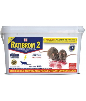 FAAR PATE BROMADIOLONE - 10GR RATS, SOURIS, LOIRS, LEROTS - 250g