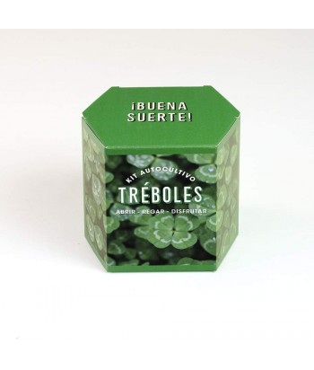 Kit autocultivo treboles - Resetea